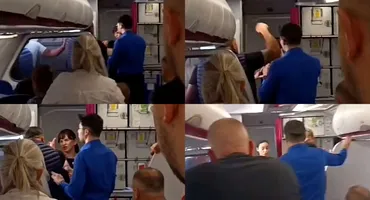 Scandal MONSTRU la bordul unui avion Wizz Air. Au sărit să-l bată pe pilot: ”Nu putem să plecăm!”