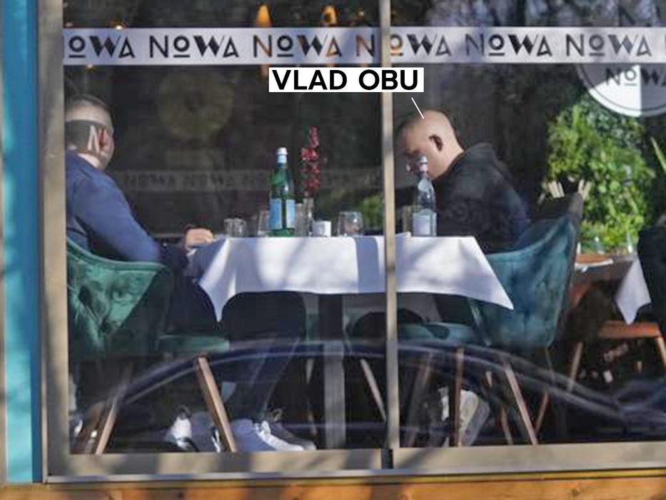 Vlad Obu, relaxat la Nowa (SURSA FOTO: CANCAN.RO)