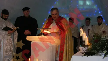 Biserica de gheata a fost sfintita