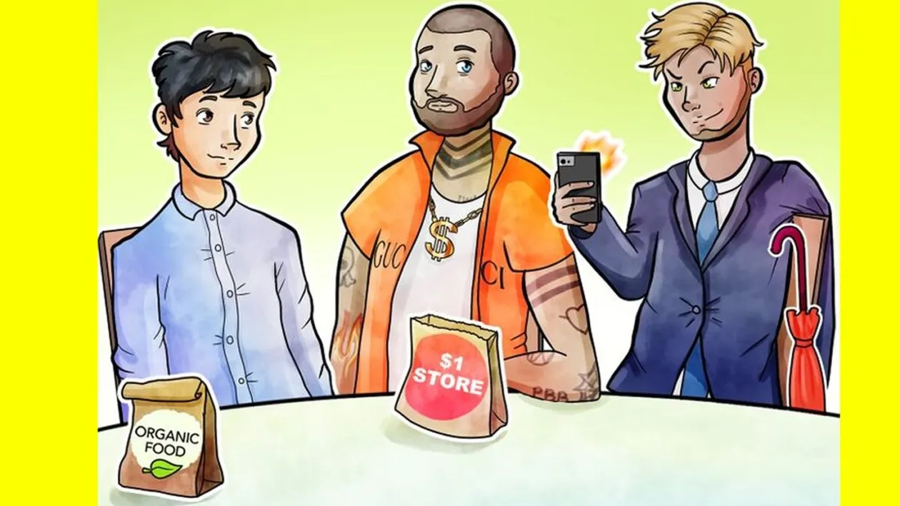 Test de logică | În această imagine există un milionar secret. Care dintre cei 3 bărbați este?