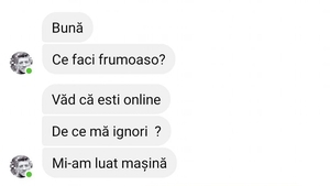 BANCUL ZILEI | "Văd că ești online, de ce mă ignori?"