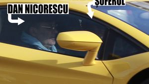 Culmea fentei: Milionarul Nicorescu are... Lamborghini cu şofer!