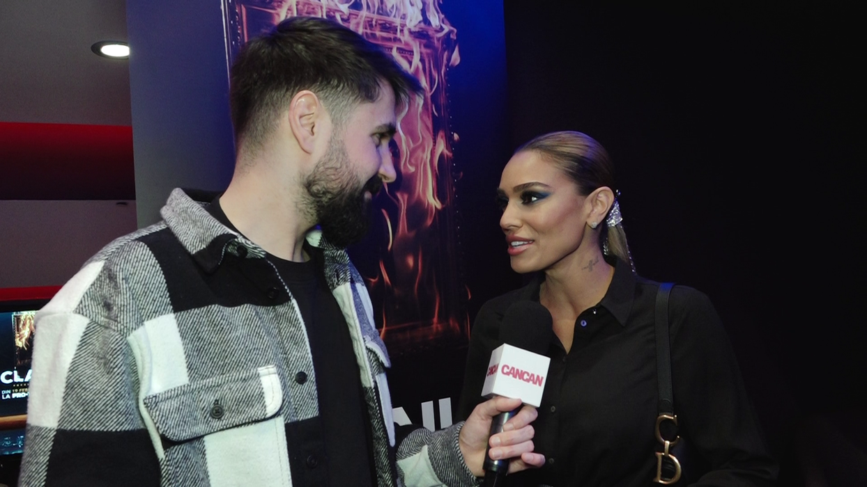 Karmen: "Pe platourile de filmare toată lumea este minunată, sunt oameni de la care ai de învățat, am norocul să fiu învățăcel și în mediul ăsta. Că până acum am fost în muzică și am stat numai lângă nume mari de la care am tot furat!" (Foto: captură video)