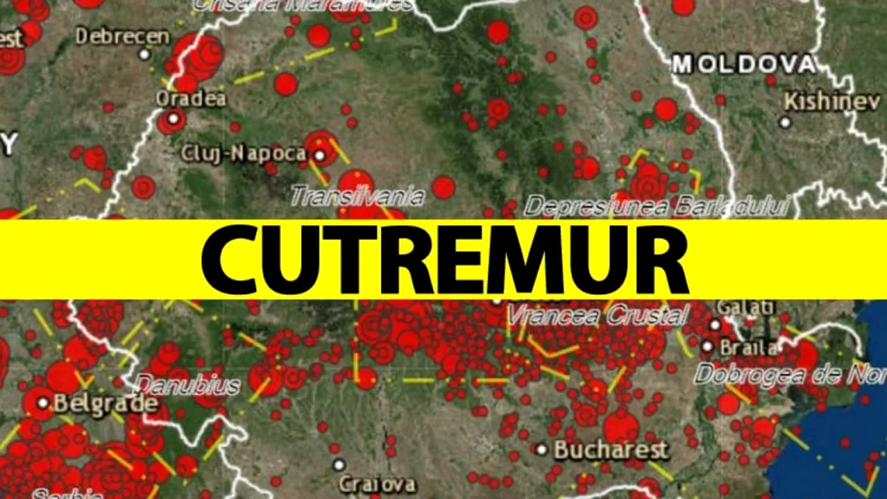 Încă două cutremure s-au produs în România, la orele 08:55 și 09.29. Le-ați simțit?