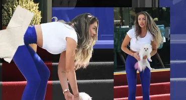 Trecătorii au ”murit”, vedeți aici ce a ieșit! Bianca a făcut unghiul de 90 în cei mai mulați colanți!