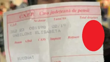 E bătaie de joc! Câți lei primește pensie tanti Elisabeta din satul Bucovăț