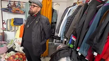 Ce a putut găsi Piedone într-un second hand din Arad: Ăștia-s mari și pentru mine