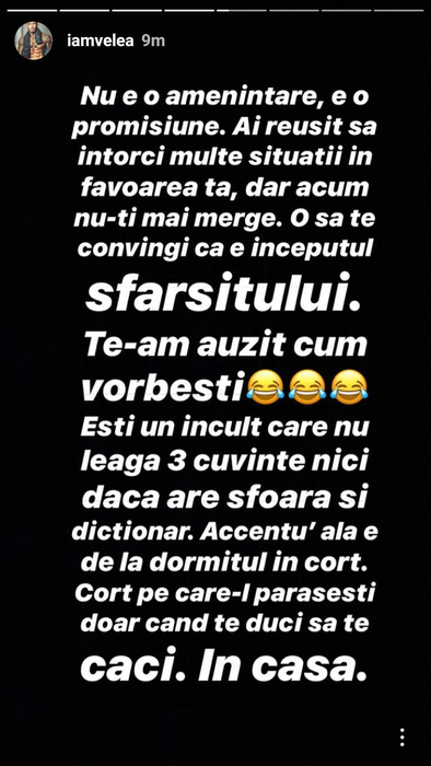 Alex Velea, declarații virulente după ce a aflat că Anamaria Prodan a devenit apărătoarea lui Abi Talent! “Dacă tu crezi că…”