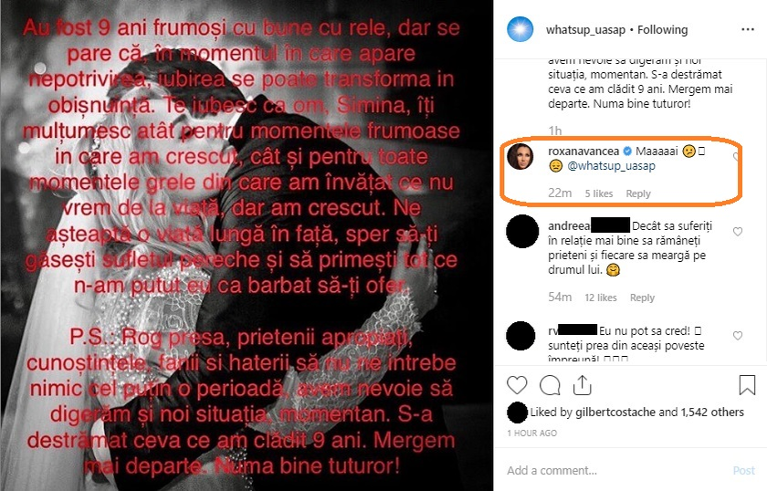 Detaliul dureros care a ieșit la iveală după ce What’s Up a anunțat divorțul de Simina! Avem dovezile