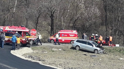 Șapte victime, după un accident grav de circulație în Mureș!