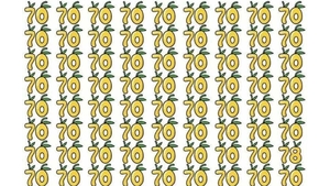 Test de perspicacitate | Găsiți numărul 78 "camuflat" printre 70, în cel mult 7 secunde