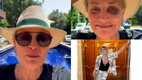 Sharon Stone s-a întors cu ochiul vânăt din vacanță. Actrița de 66 de ani și-a îngrijorat toți fanii