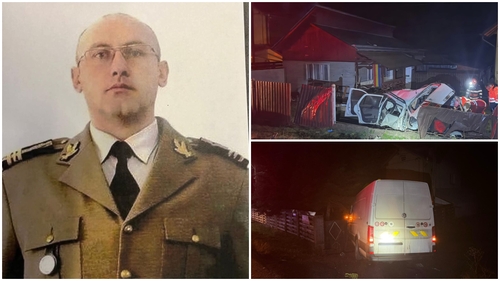 El este Cătălin, angajatul MApN mort în accidentul din Suceava! A intrat cu mașina într-o autoutilitară: „A slujit patria”