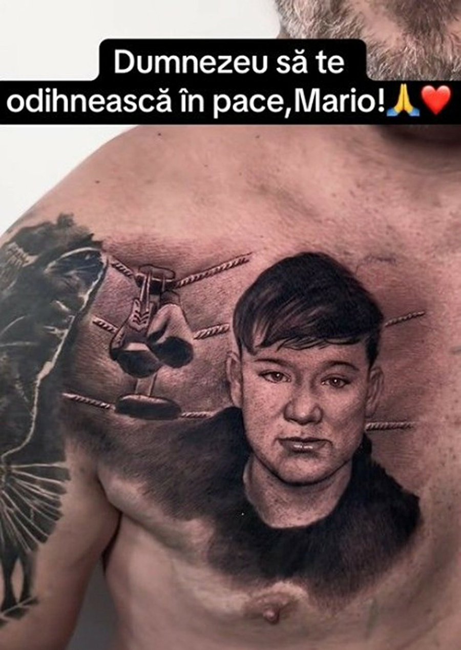 Gestul sfâșietor făcut de tatăl lui Mario Berinde după ce a ieșit din închisoare. Și-a tatuat chipul fiului ucis chiar de cei pe care îi numea prieteni
