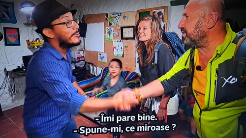 Cătălin Scărlătescu a crezut că nu aude bine! Ce meserie i-a zis că are columbianul din imagine, care i-a oferit cazare la America Express