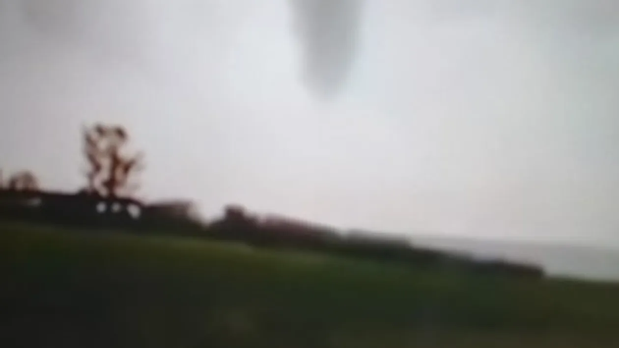 Tornada în Botoșani! Imaginile sunt spectaculoase VIDEO