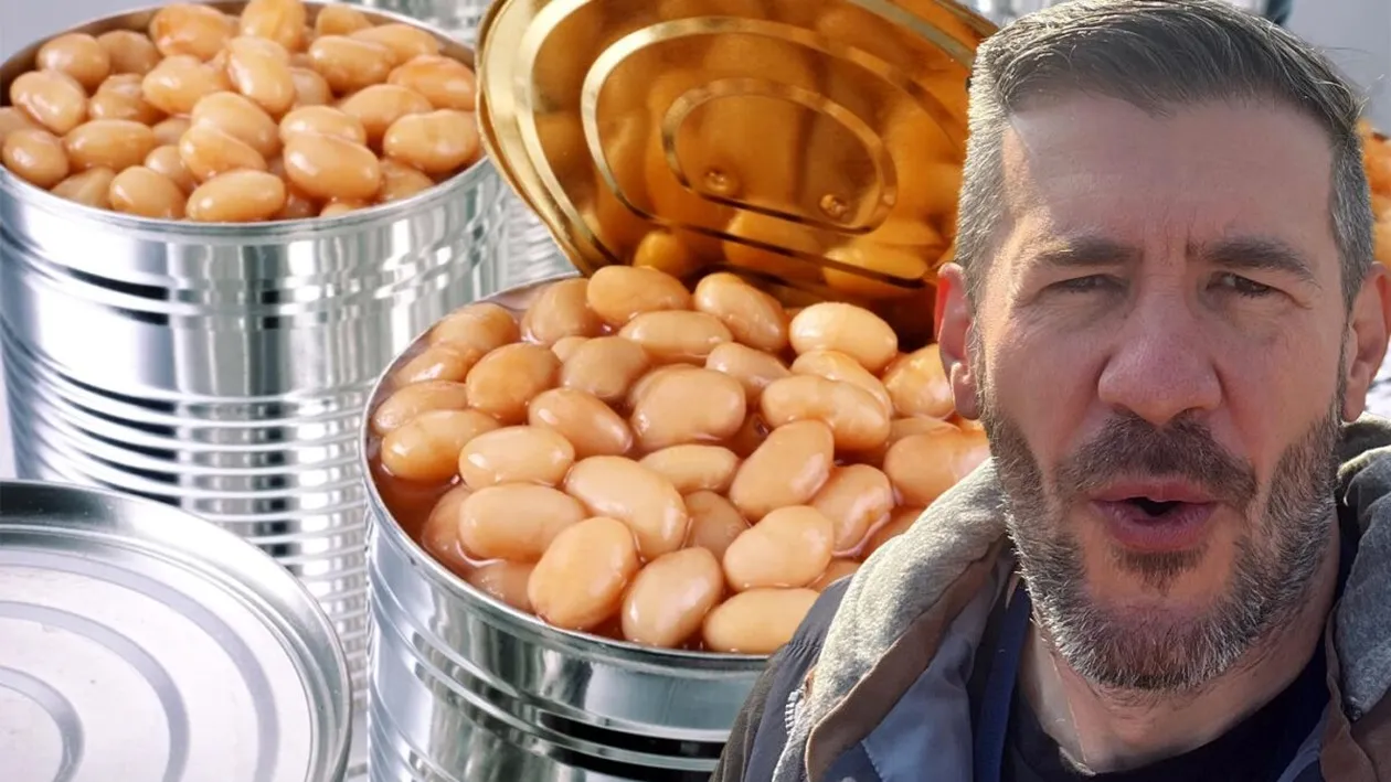 Dragoș Pătraru a aflat ce conține, de fapt, fasolea la conservă care se vinde în supermarketurile din România