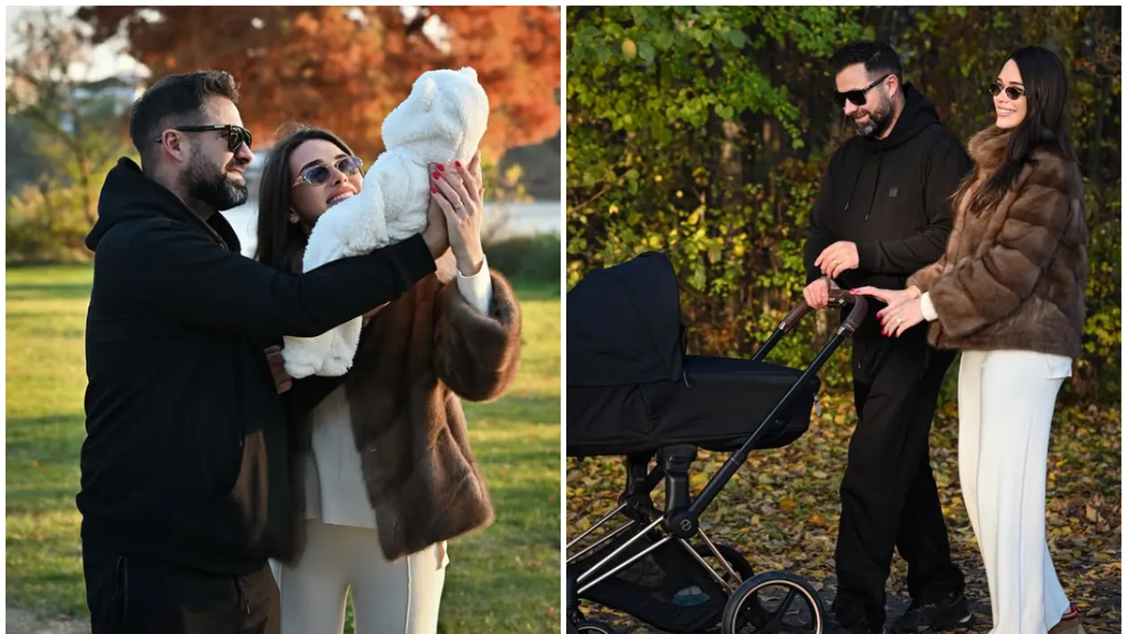 Iustina Loghin i-a arătat chipul micuței Ivana. Primele imagini cu fetița lui ”Corneleee”