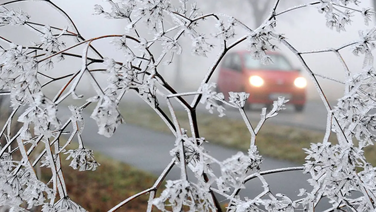 Temperaturi minime sub minus 15 grade si, in unele zone, sub minus 25 de grade, pana vineri