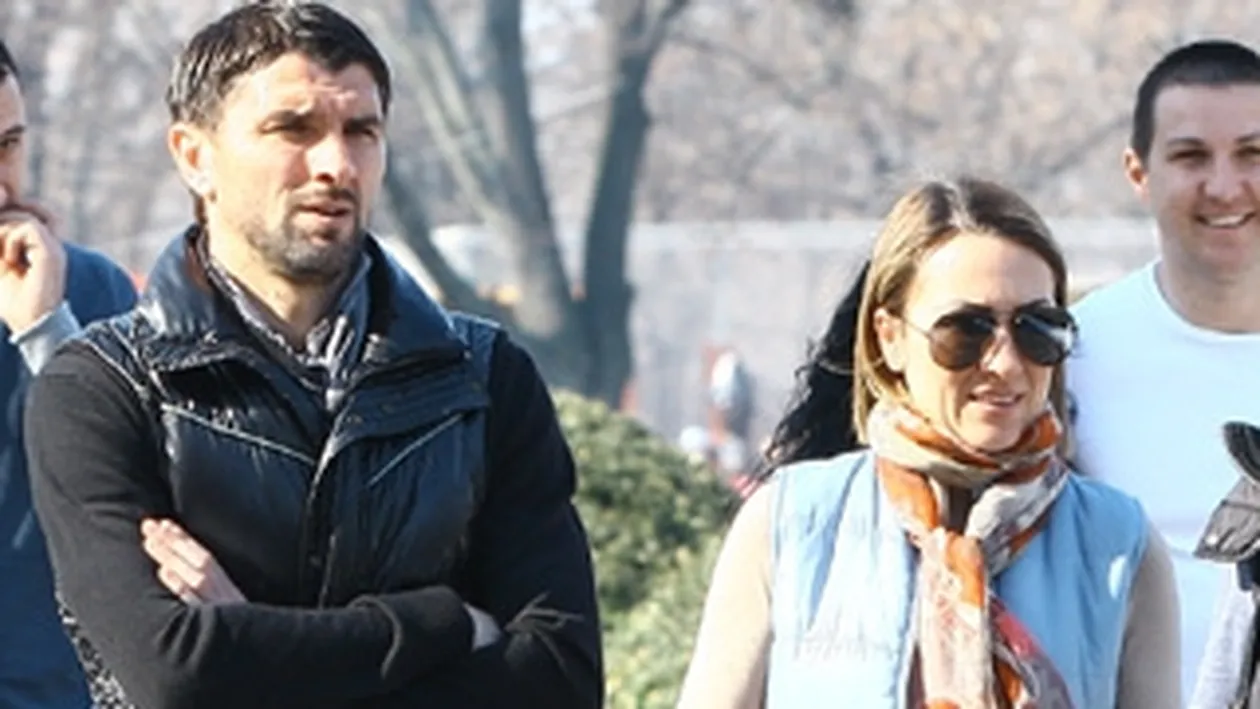 Taranul si-a scos sotia in parc!