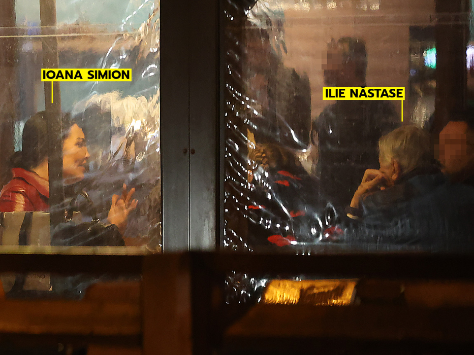 Ioana, dezinvoltă, Ilie, deranjat de situație (SURSA FOTO: CANCAN.RO)