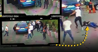 S-au împușcat în fața unui club celebru din Mamaia + A trecut cu BMW-ul peste capul unuia dintre scandalagii