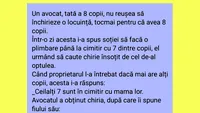 BANC | Un avocat, tată al 8 copii, nu reușea să închirieze o locuință