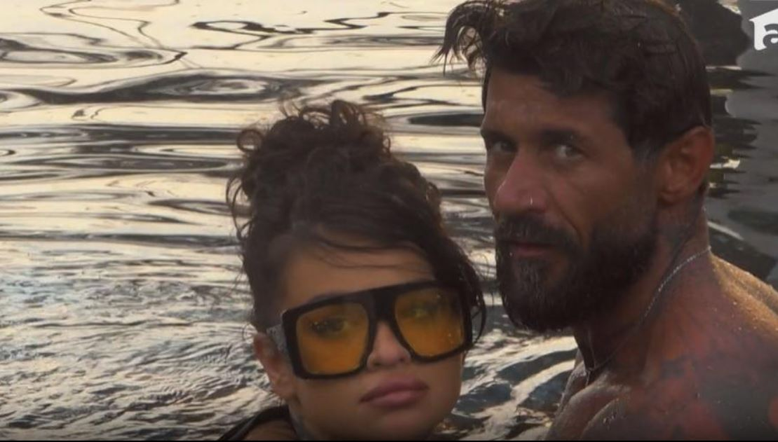 Diandra și Andrei Rotaru nu se mai feresc să-și declare sentimentele în fața camerelor de vedere/ sursă foto: captură video