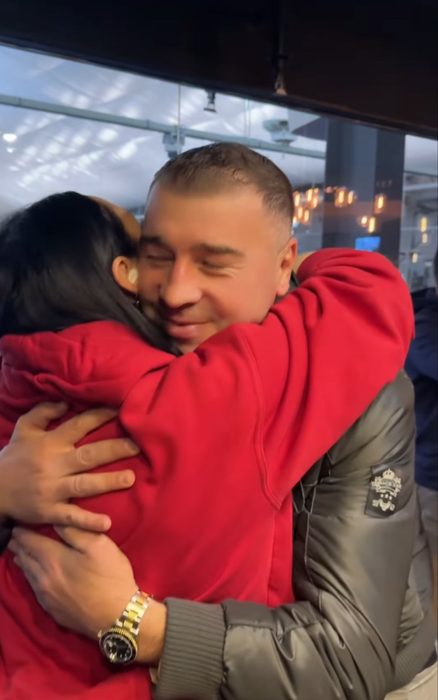 Andra s-a întâlnit cu Lucian Bute în Canada. Foto: Instagram / Andra Măruță
