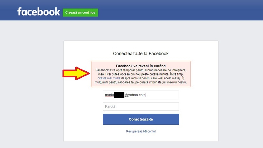 Facebook și Instagram au picat! Ce mesaje au primit utilizatorii când au vrut să acceseze rețelele de socializare