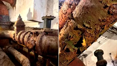 Raport alarmant la Curtea de Argeș. Apa iese la fel de tulbure ca la intrare, bazinele nu au fost dezinfectate de două decenii