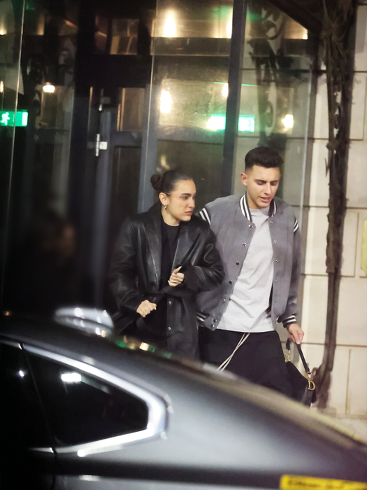Alexia Eram și Tonghi au ieșit din club puțin cam prea bine dispuși