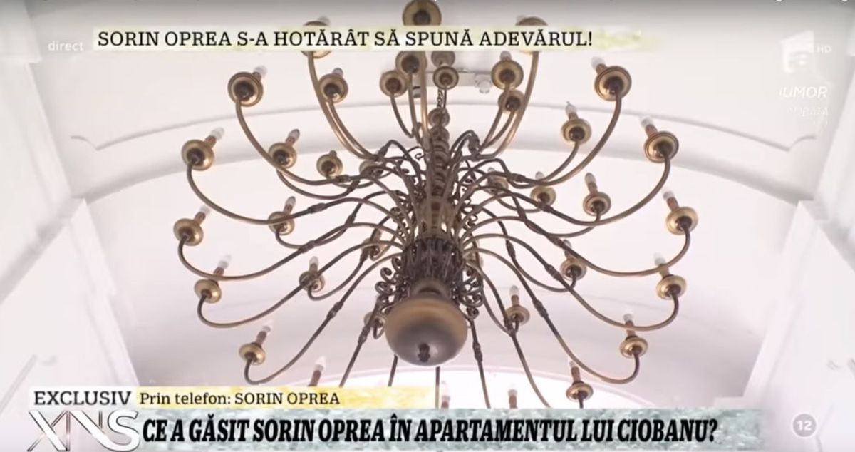 Razvan Ciobanu avea o cameră ascunsă în lustră. Înregistrările video depășesc orice imaginație