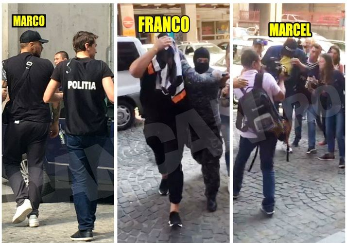 Marco, Franco și Marcel, în plină acțiune