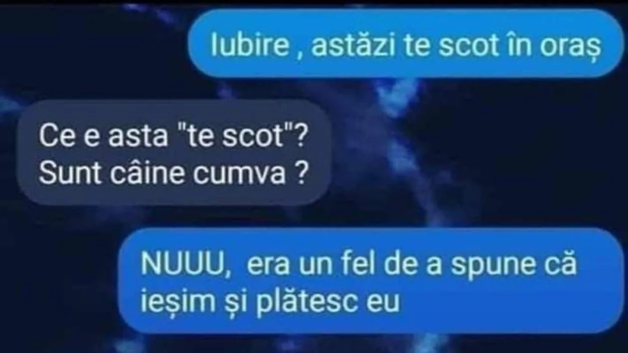 BANCUL ZILEI | Iubire, astăzi te scot în oraș!