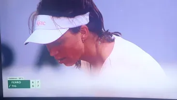 Momente tensionate la Roland Garros. O jucătoare din România, huiduită de publicul francez. Ce s-a întâmplat pe teren. VIDEO