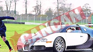 Cristiano Ronaldo a intrecut un Bugatti Veyron