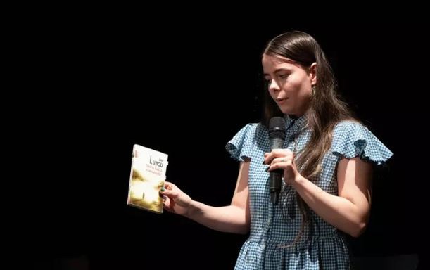 Eliza Maria, fiica Adrianei Iliescu, cea care a fost desemnată cea mai bătrână mamă din România/ sursă foto: Facebook