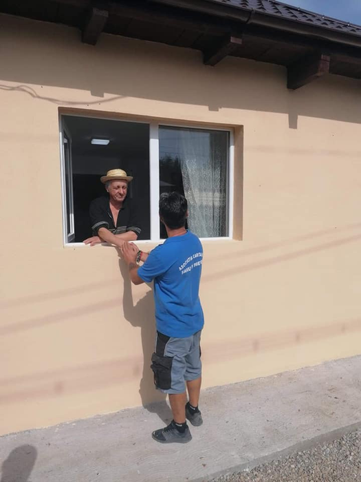 Nea Gheorghe s-a mutat în casa cea nouă