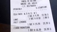 Notă de plată halucinantă într-un restaurant din Bârlad: Au taxat și felia de lămâie din Cola! Câți lei au cerut pentru ea