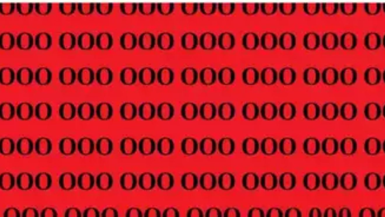 Iluzie optică | Doar geniile își pot da seama unde este litera ”o” și unde este cifra ”0”