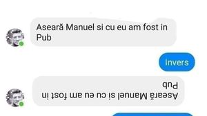 BANCUL ZILEI | "Aseară Manuel și cu eu am fost în Pub"