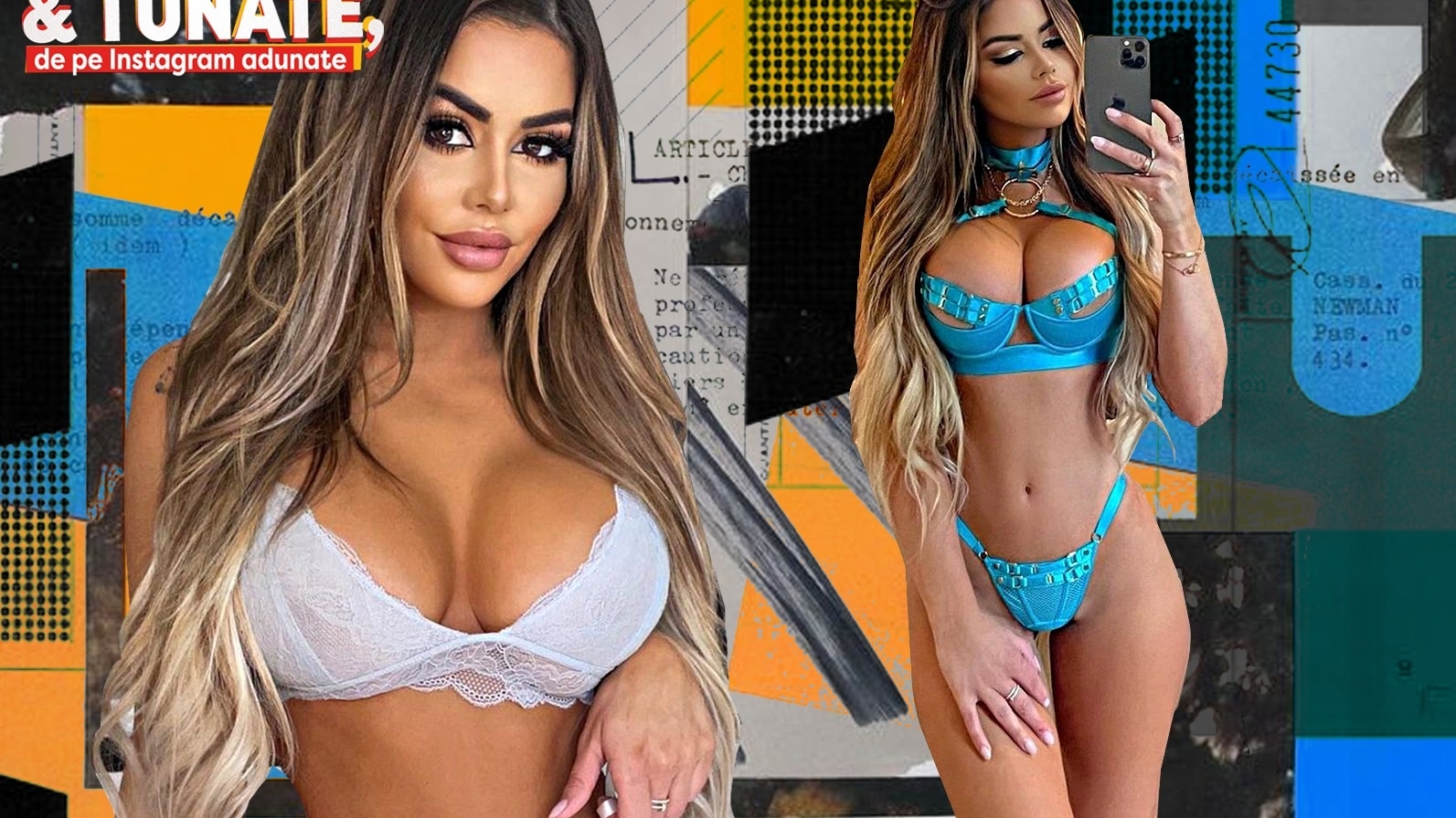 E blondă, frumoasă și super-dotată! Julianne are corpul în formă de clepsidră și-ți intră rapid la inimă!
