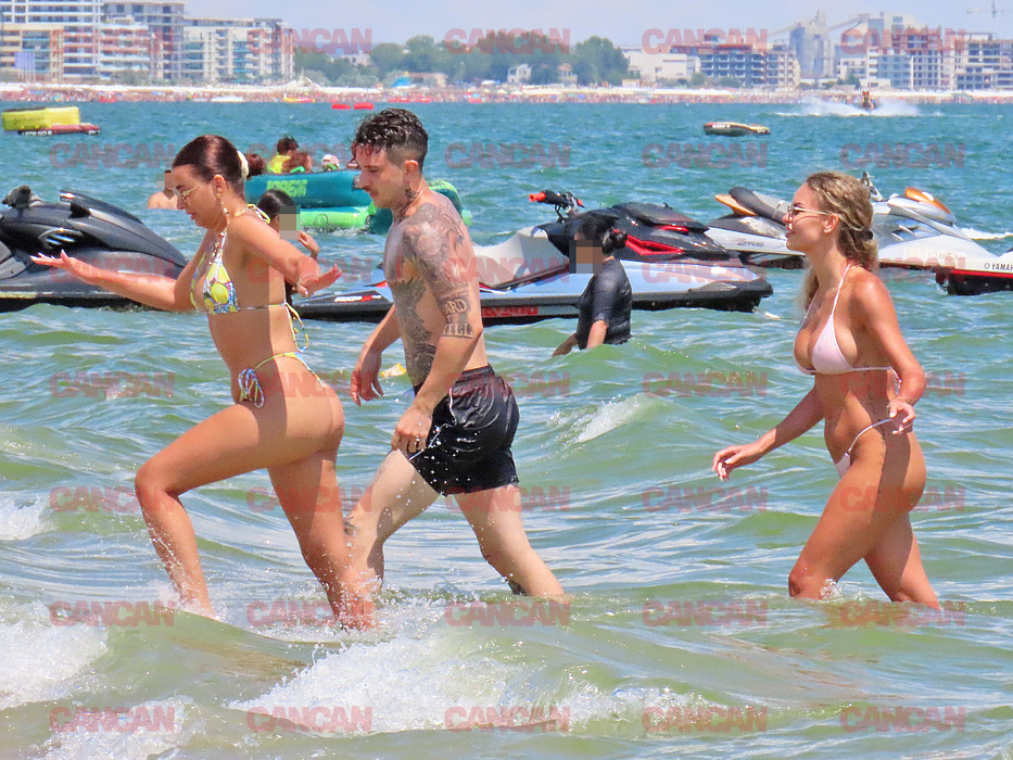 MGK și fiului celebrului manelist, Vali Vijelie, au petrecut clipe splendide la mare