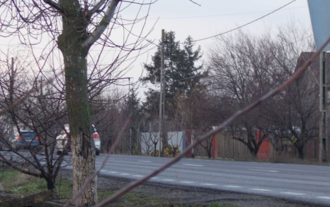 Gardul gri, gospodăria familiei Tănăsie. Sursa foto: adevarul.ro