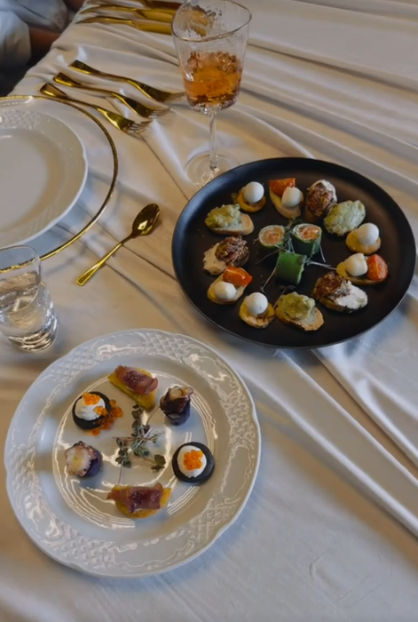 Meniul de nuntă al lui Dorian Popa și al Andreei. Ce preparate sofisticate vor servi invitaților