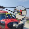 Intervenție în largul Mării Negre! Un elicopter Black Hawk a intervenit de urgență pentru a salva o persoană