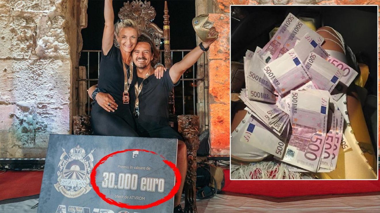 Elwira și Mihai Petre au luat "țeapă"! Câți bani au primit de la Antena 1, de fapt, pentru că au câștigat Asia Express. Nu sunt 30.000 de euro