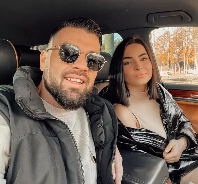 Bogdan Ionescu și actuala parteneră, Sorina / foto: Instagram