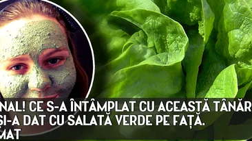 Scapa de acnee cu ajutorul plantelor. Ce efect are salata asupra chipului tau